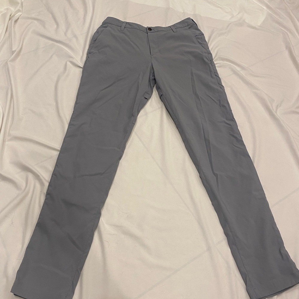 Men’s Gray Lululemon 5 Pocket Pants Slacks